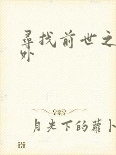 寻找前世之旅番外