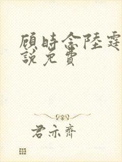 顾时念陆霆骁小说免费