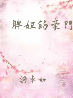 胖妞的豪门之旅