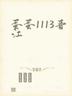 蛋蛋1113晋江