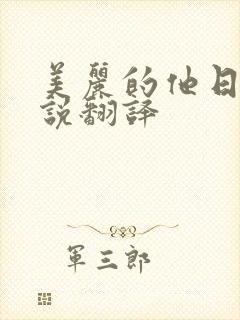 美丽的他日剧小说翻译