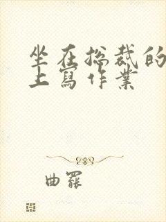 坐在总裁的木棒上写作业