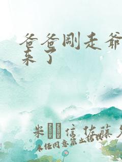 爸爸刚走爷爷就来了