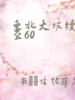 东北大坑续集1至60