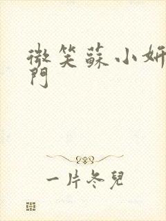 微笑苏小妍啪啪门