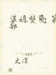 婆媳双飞 第一部