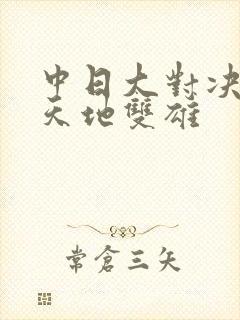 中日大对决  天地双雄