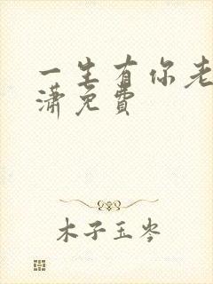 一生有你老赵潇潇免费