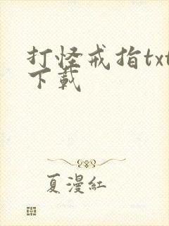 打怪戒指txt下载