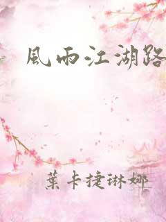 风雨江湖路