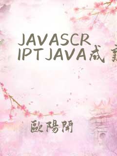 JAVASCRIPTJAVA成熟亲子