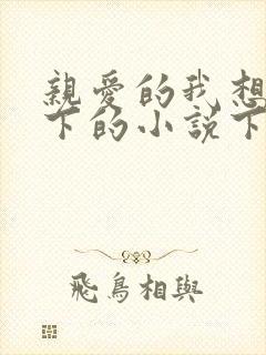 亲爱的我想你我下的小说下载