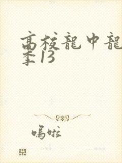 高校龙中龙第二季13