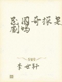 民国奇探是耽改剧吗