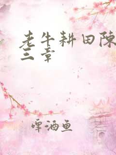 老牛耕田陈雪第三章