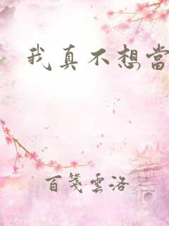 我真不想当圣师