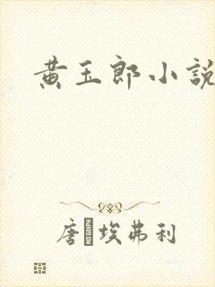 黄玉郎小说