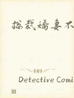 总裁娇妻不太乖