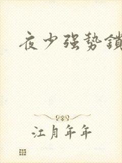 夜少强势锁婚