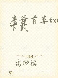 老爷有喜txt下载