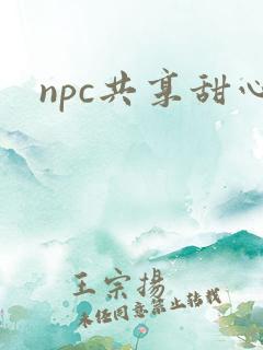 npc共享甜心