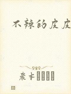 不辣的皮皮小说