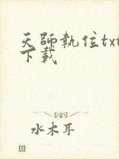 天师执位txt下载