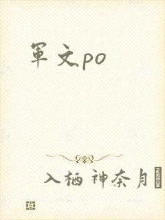 军文po