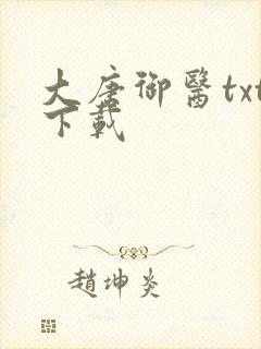 大唐御医txt下载