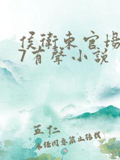 侯卫东官场笔记7有声小说