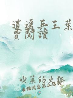 逍遥兵王叶成免费阅读