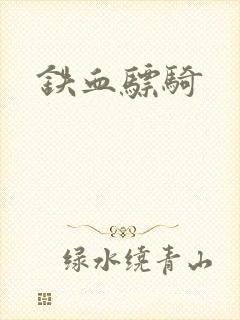 铁血骠骑