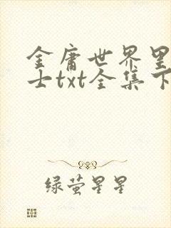 金庸世界里的道士txt全集下载