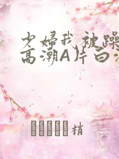 少妇我被躁爽到高潮A片白洁