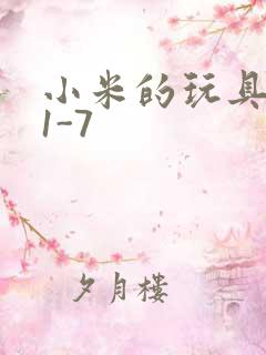 小米的玩具日记1-7