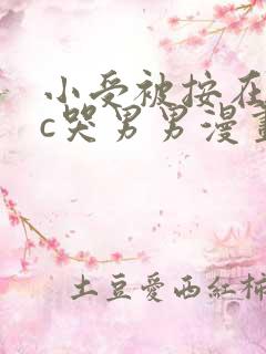 小受被按在墙上c哭男男漫画