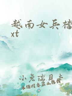 越南女兵档案txt