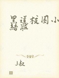 黑道校园小说完结版