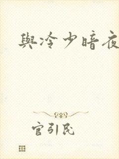 与冷少暗夜孽爱