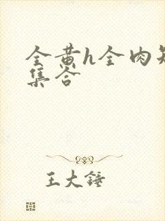 全黄h全肉短篇集合