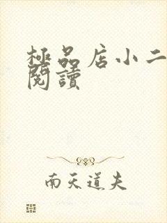 极品店小二全文阅读