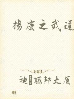 杨康之武道传奇