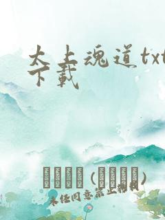 太上魂道txt下载