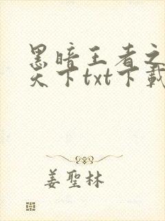 黑暗王者之妖临天下txt下载