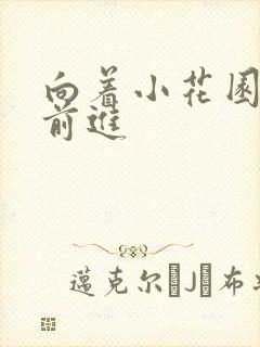 向着小花园深处前进