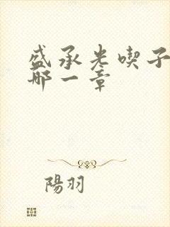 盛承光吃子时奶哪一章