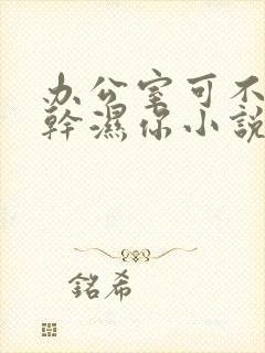 办公室可不可以干湿你小说