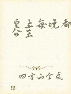 皇上每晚都要H公主