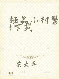 极品小村医txt下载