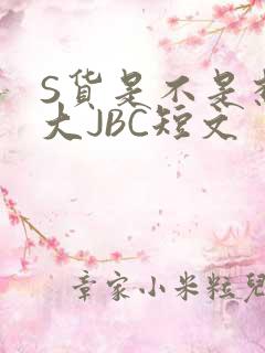S货是不是想挨大JBC短文